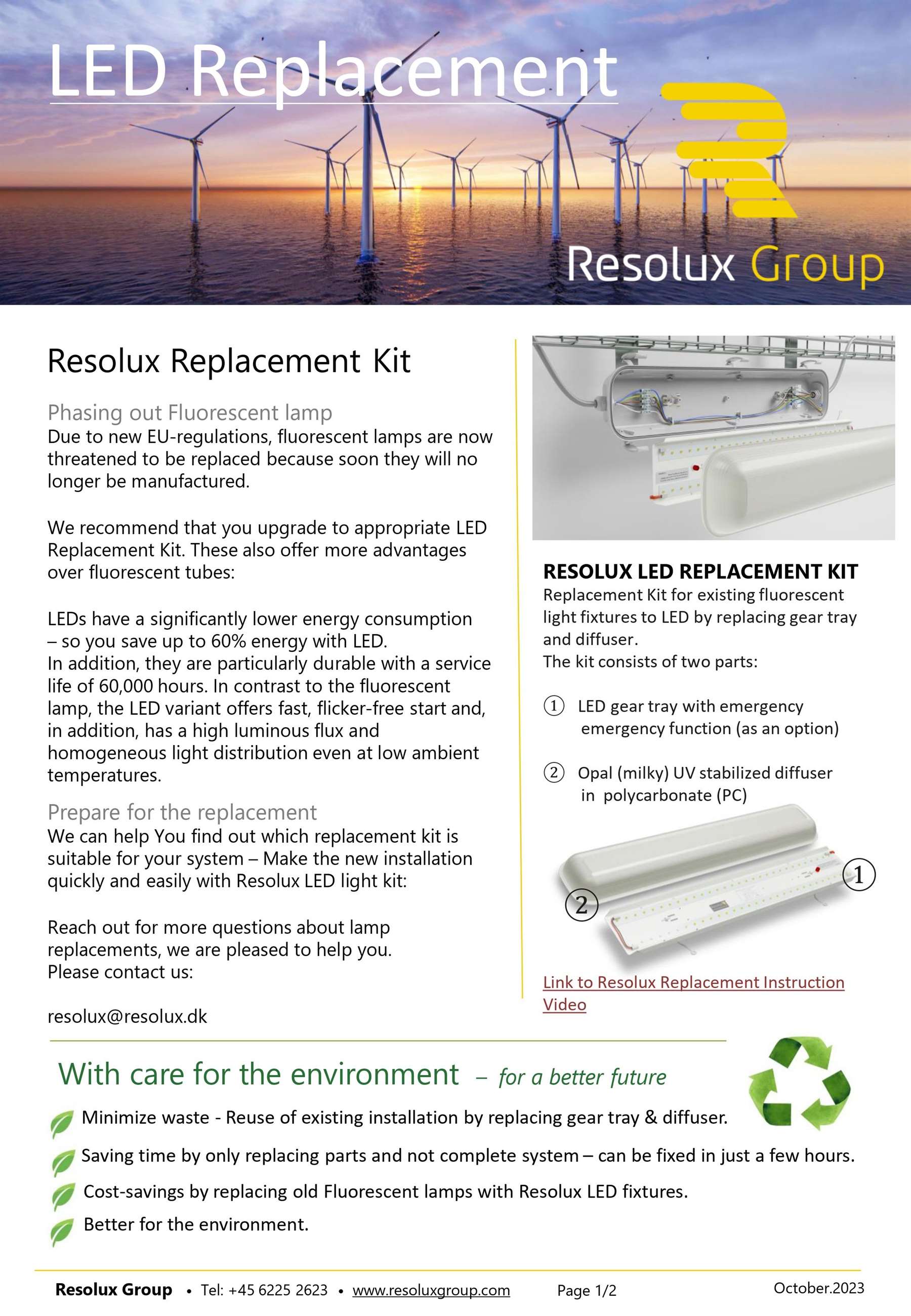 data sheet - led replacement kit_page 1-2 